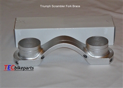 CNC Alloy Fork Brace for Triumph Scrambler 2006 to 2007 ONLY