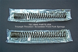 Triumph Progressive Front Fork Springs: THRUXTON