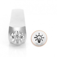 Impress Art Lightbulb Metal Design Stamp - SGSC1510-AB-6MM