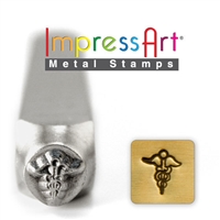 Impress Art Medical Sign Metal Design Stamp - SGSC1510-I-6MM
