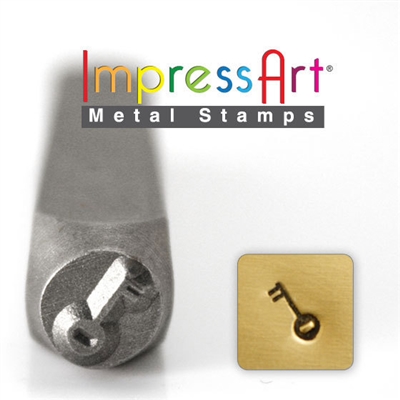 Impress Art Key Metal Design Stamp - SGSC1512-D-6MM