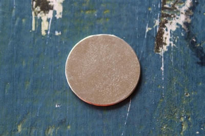 Pewter 1" Circle Metal Stamping Blank - 1 Piece - SG139.1474