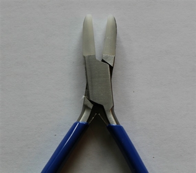 Small Flat Nosed Double Nylon Forming Jewelry Pliers - SGBHSC-114