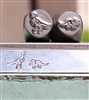 A Supply Guy Design - 8mm Dinosaur Metal Design 2 Stamp Set- SGCH-117532