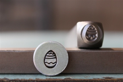 Brand New Supply Guy Design - 6mm Easter Egg Metal Design Stamp - SGCH-251