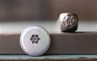 Brand New Supply Guy Design - 4mm Snowflake Metal Design Stamp - SGCH-256