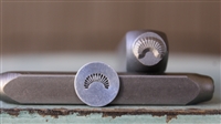 A Supply Guy Design - 7mm Southwest Half Sun Metal Design Stamp - SGCH-424 A Supply Guy Design - 7mm Southwest Half Sun Metal Design Stamp - SGCH-424