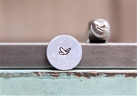 A Supply Guy Design - 4mm Mini Flying Dove Metal Design Stamp - SGCH-512