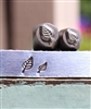 A Supply Guy Design - 4mm and 6mm Leaf with Fat Stem Metal Design 2 Stamp Set- SGCH-520521