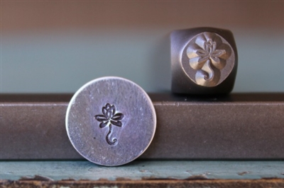 Brand New Supply Guy Design - Lotus Flower Metal Design Stamp - SGCH-82