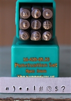 3mm Punctuation Metal Stamp Set - SGCH-PUN3MM