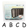 Beadsmith 3mm Comic Sans Font Metal Letter Alphabet Combination Stamp Set - SGLPS007LPS008