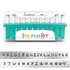 Impress Art 3mm Juniper Font Uppercase Metal Letter Alphabet Stamp Set - SGSC1220-3MM