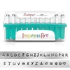 Impress Art 3mm Juniper Font Metal Letter Alphabet Combination Stamp Set - SGSC13201220-3MM