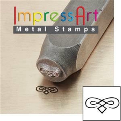 Impress Art Flourish C Metal Design Stamp - SGSC1511-C-6MM