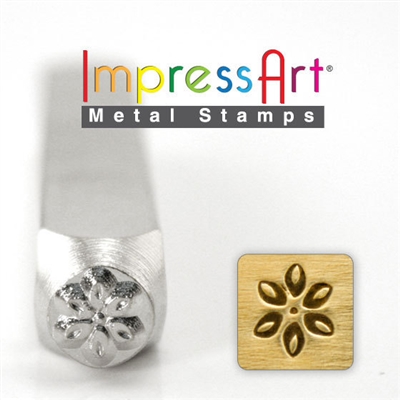 Impress Art Lily Metal Design Stamp - SGSC1514-E-6MM