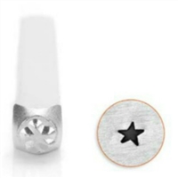 Impress Art Angled Star Metal Design Stamp - SGSC1517-F-3MM