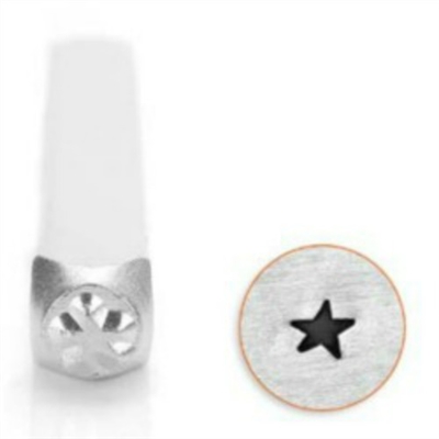 Impress Art Angled Star Metal Design Stamp - SGSC1517-F-3MM