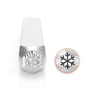 Impress Art Large Snowflake Metal Design Stamp - SGSC1520-A-6MM