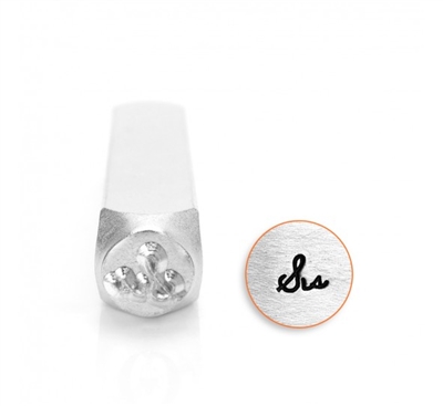 Impress Art "Sis" Word Metal Design Stamp - SGSC1522-AA-6MM