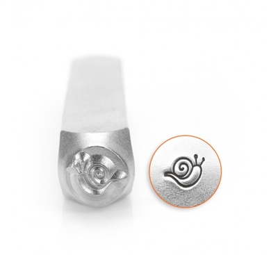 Impress Art Snail Metal Design Stamp - SGSC156-AN-6MM