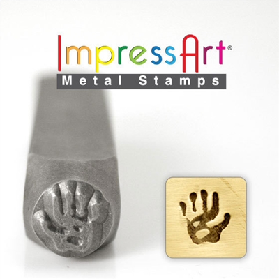 Impress Art Handprints (2 Pack) Metal Design Stamps - SGSC15K-A-HANDPRINTS