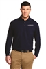 Men's Long Sleeve Poly Blend Polo