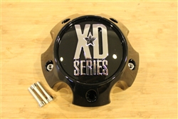 KMC XD Series 796 797 798 Gloss Black 5 Lug Wheel Rim Center Cap 882-1408-CAP 1079L140AGB