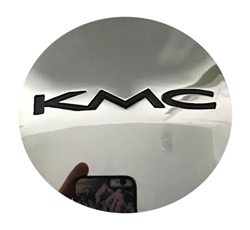 KMC Wheels 1087K69 1087K69-1C Chrome Wheel Center Cap