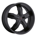 Platinum Widow - 211 - RWD / SUV Matte Black Center Cap