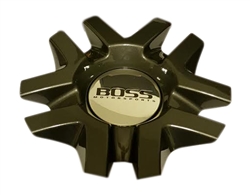 Boss Motorsports 3206 3206-07 Gray Gun Metal Center Cap