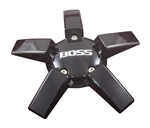 BOSS Motorsports 3263 3263-02 340 Series Black Wheel Center Cap