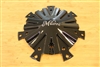 Milanni 368 Stalker Black Wheel RIm Center Cap 368-CAP LG0712-36