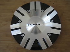 KMC 665 Surge Black Machined Wheel Rim Center Cap 378L191-BAL SL910-06