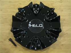 Helo 866 Gloss Black Wheel Rim Center Cap C-HE866-CB-4 C-HE866-CB-3