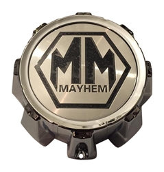 Mayhem Wheels MCD8237YA04AH C1018304C C1018304B Chrome Wheel Center Cap