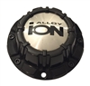 Ion Alloy Wheels C10186B01 81011580-CAP Gloss Black Center Cap