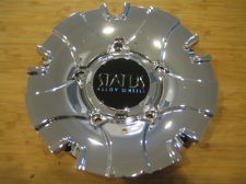 Status Alloy Wheels S811 Symbol Chrome Wheel Rim Center Cap C1039-3CAP-S811