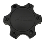 V-Tec Wheels C326MB-6C Six Lug Black Wheel Center Cap