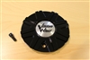 Vision Wheel 378 Kryptonite Gloss Black Wheel Rim Center Cap C378-2-CAP 5-7/8"