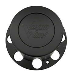Vision Wheels C81D2R LG0712-44 Black Wheel Center Cap