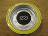 Enkei Racing Silver Yellow Ring Snap In Center Cap Centercap CC-074