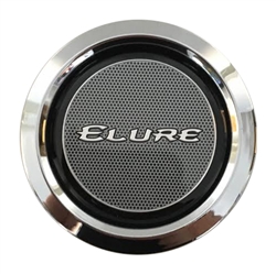 Elure Wheels CCVE70-1P Chrome Wheel Snap In Center Cap