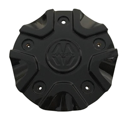 Massiv Wheels CS458-2P40C Black Wheel Center Cap