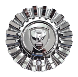 Borghini Wheels BW190 CSB190-2P Chrome Wheel Center Cap