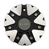 Elure Wheels CSB20-A1A Black and Machined Center Cap