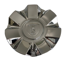 Borghini Wheels Chrome Wheel Center Cap CSB7S-C2P Also fits Bentchi CSB7-2P