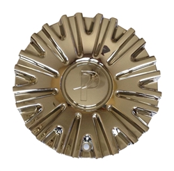 Phino PW38 CSPW38-1P Chrome Wheel Center Cap