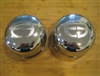 2 X EE Edge Engineering Snap In Chrome Wheel RIm Center Cap ED350-K92 F111-15