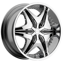 Akuza 712 Big Papi Wheel Chrome Center Cap EMR0712-TRUCK-CAP